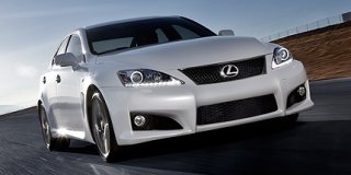 lexus is-f black and white