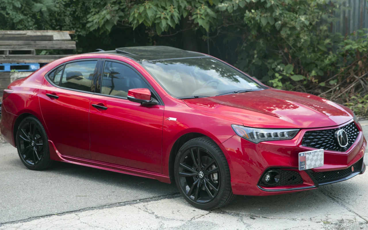 Acura Tlx 3.5L SH-AWD w/A-Spec Pkg Red Leather