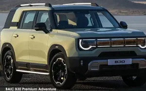 BAIC B30 1.5t Elite Adventure DCT November 2025