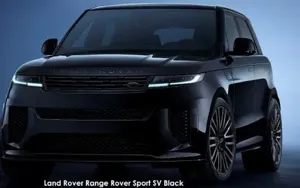 LAND ROVER RANGE ROVER SPORT 4.4 SV Black (p635) July 2025