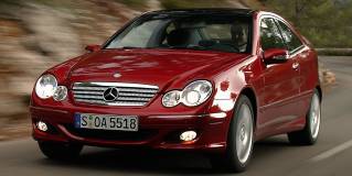 mercedes c230k sports coupe evolution touchshift