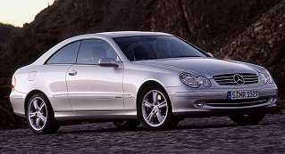 mercedes clk350 coupe elegance 7g-tronic